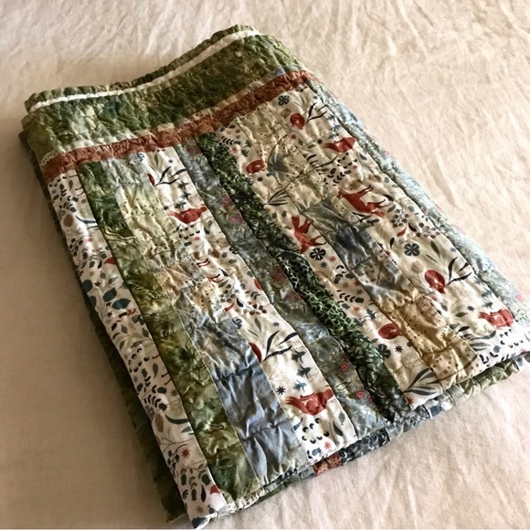 Handcrafted Cotton Baby Quilt